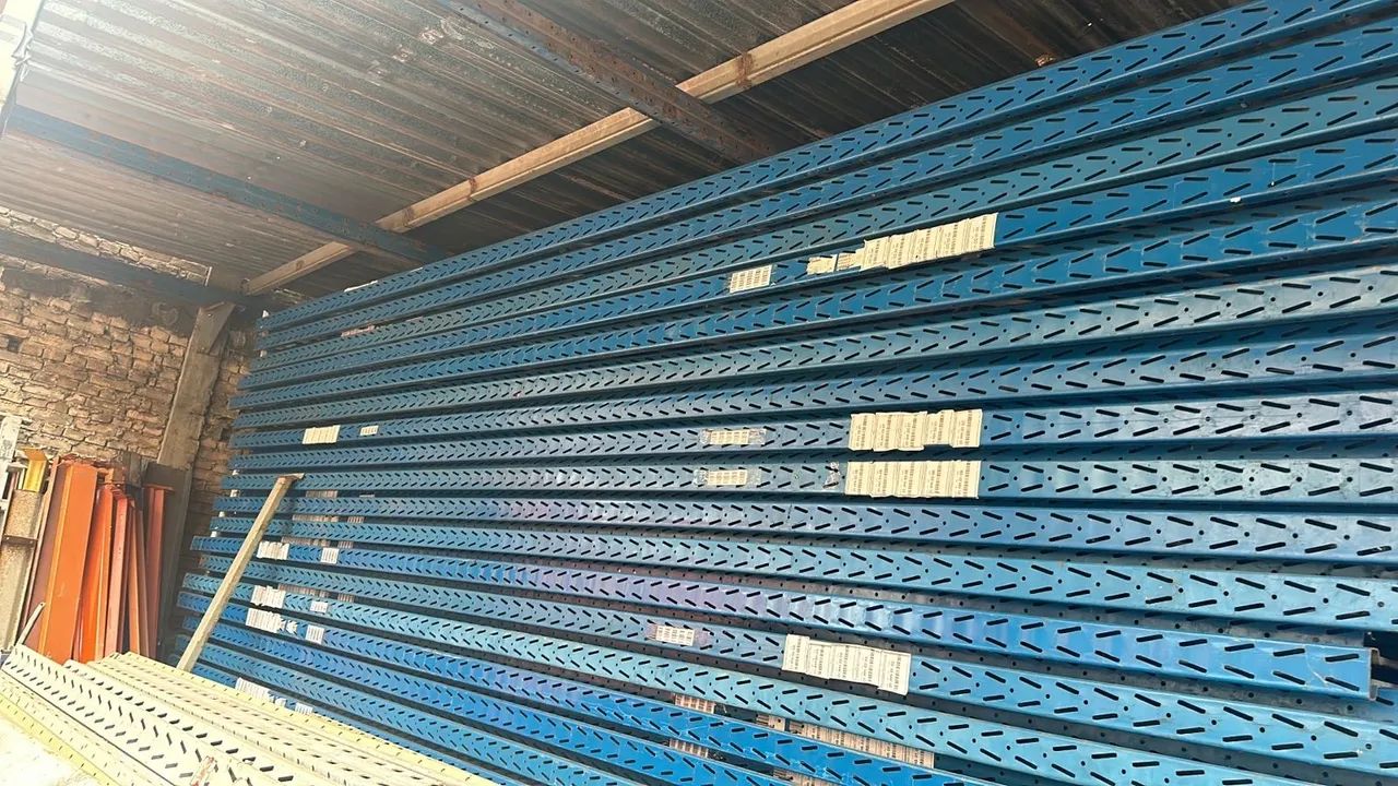 Porta pallets semi novo a pronta entrega - Foto 5