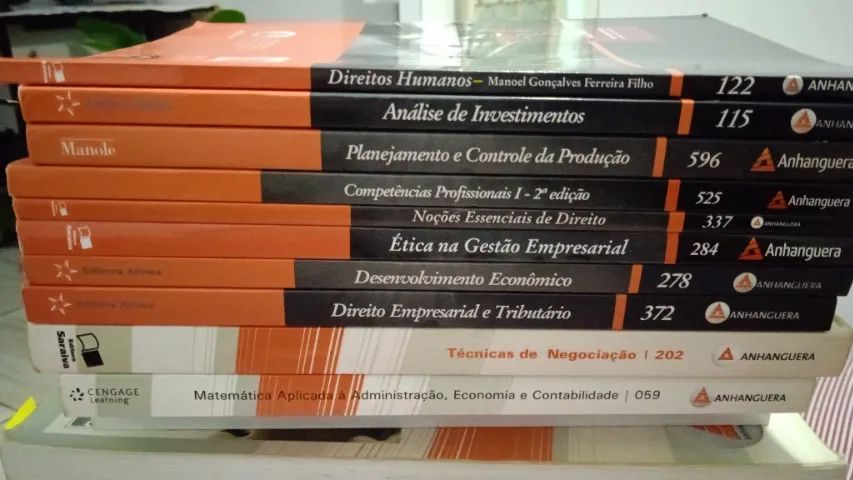 Livros relacionados ao curso de administração  - Foto 2