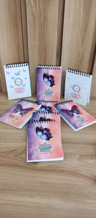 Gráfica brindes personalizados bloquinhos canetas