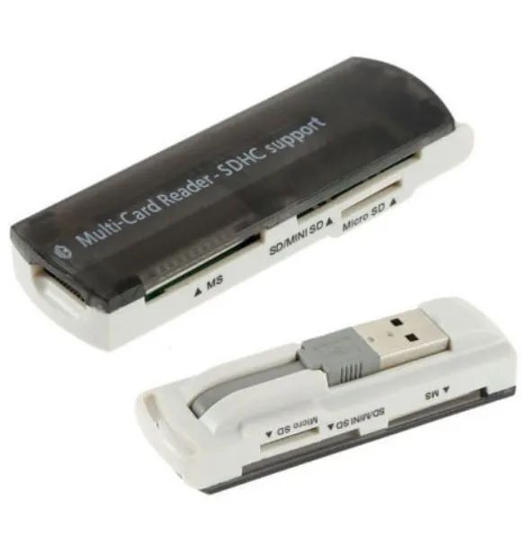 Leitor Usb Gravador Adaptador De Cartão Memória SD, SDHC, TF, Micro Sd   Arduino COD-AP28 