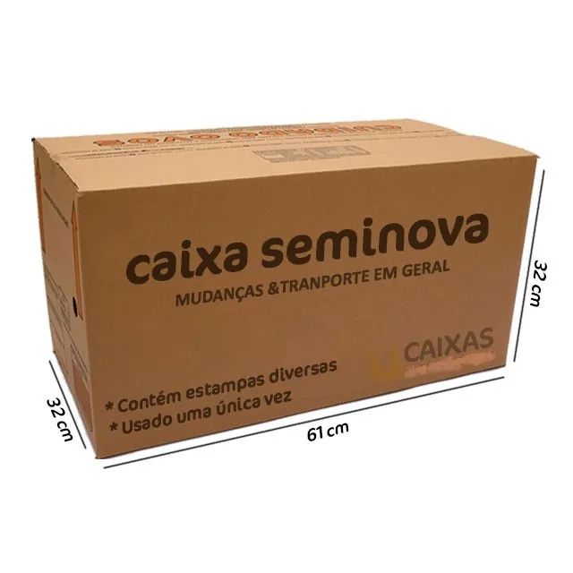 Caixa de Papelão para mudança diversos tamanhos - Foto 3