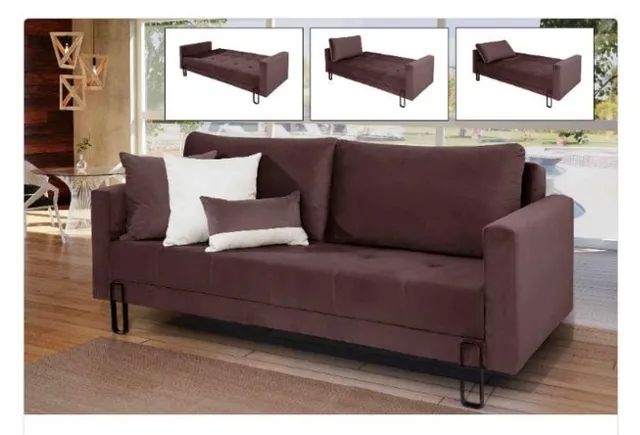Sofá Cama Barcelona. Pronta Entrega. - Foto 4
