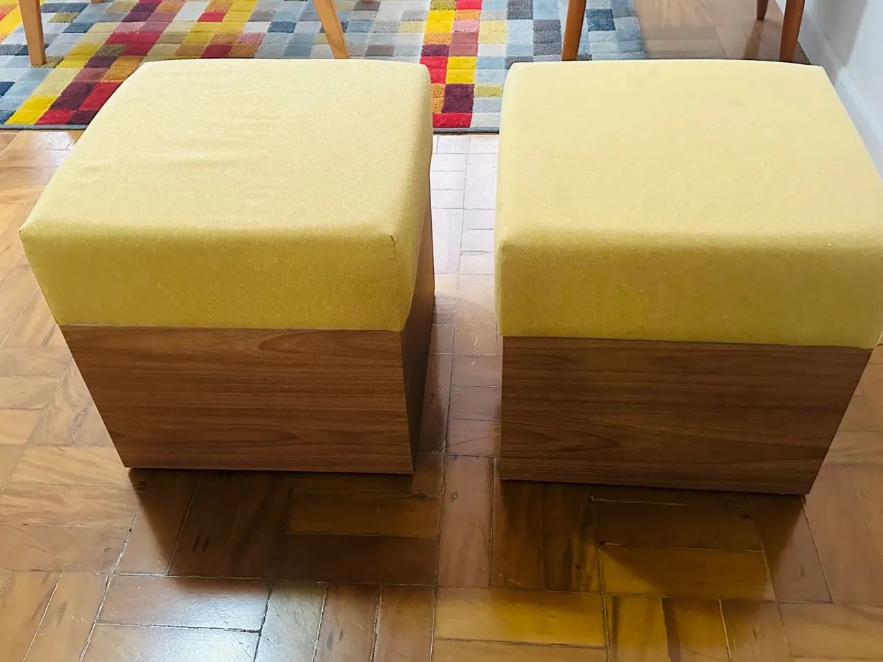 Par de Puffs Etna  - Foto 4