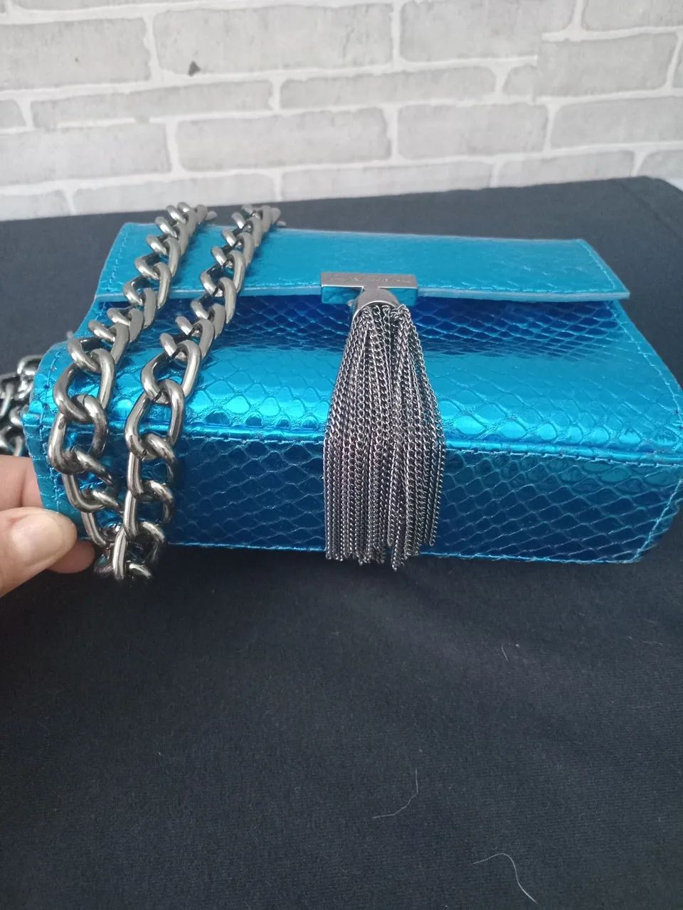 Bolsa Luiza Barcelos azul - Foto 2