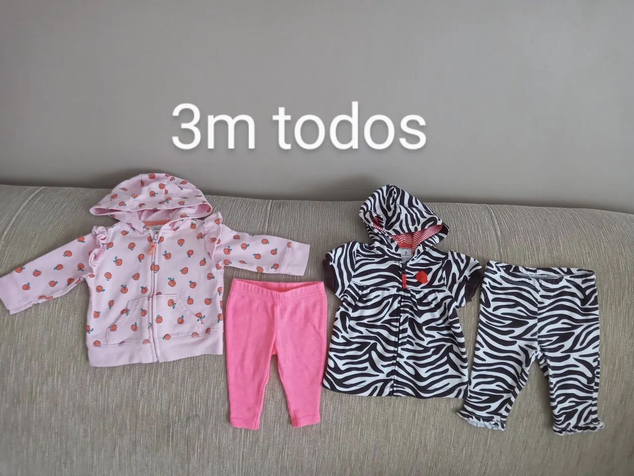 Lote de Roupas de Bebê Carter's - Nb, 3m, 3-6m - Foto 6