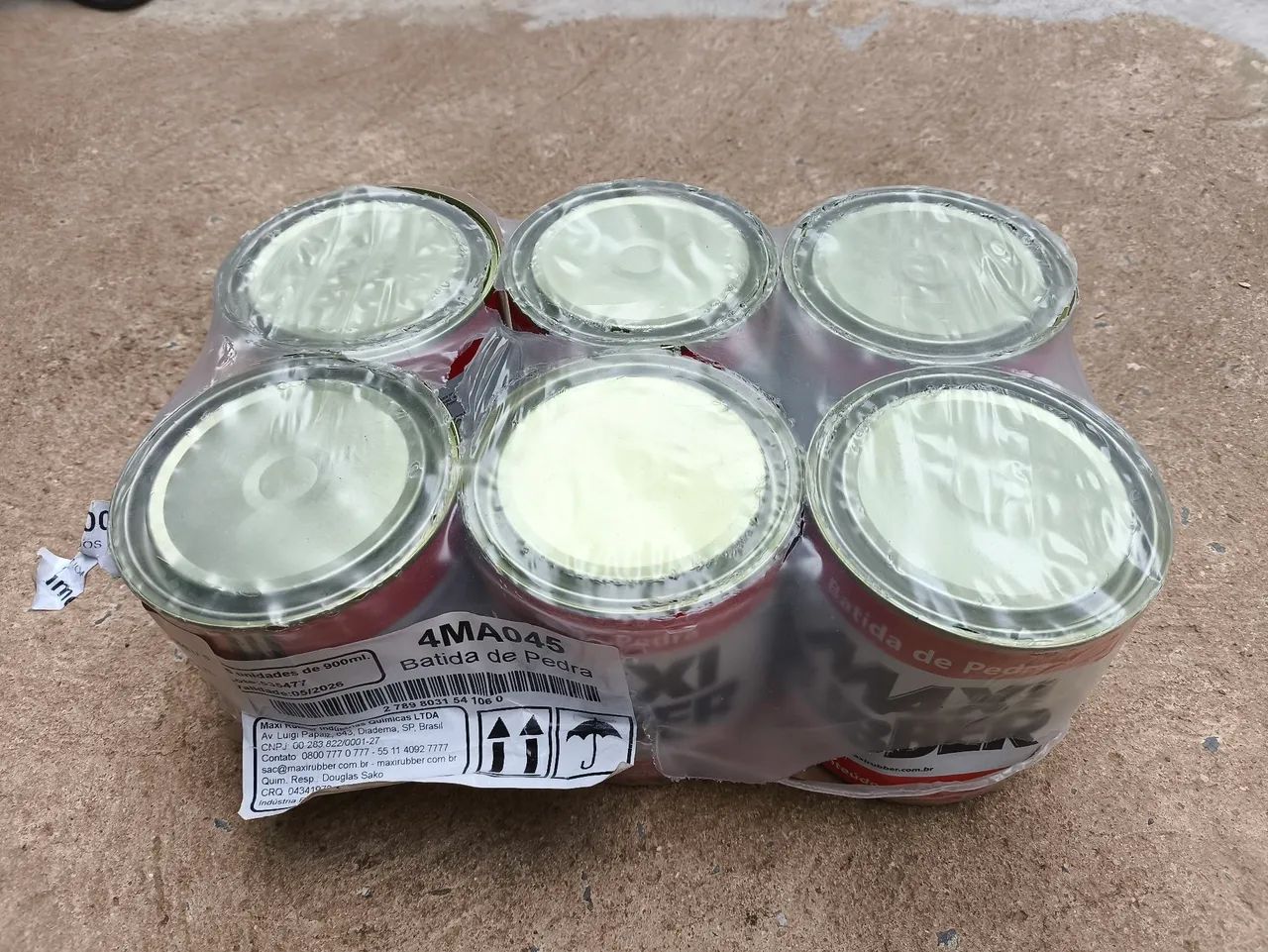 Maxi Rubber 4MA045 Batida de Pedra 900ml - Foto 2