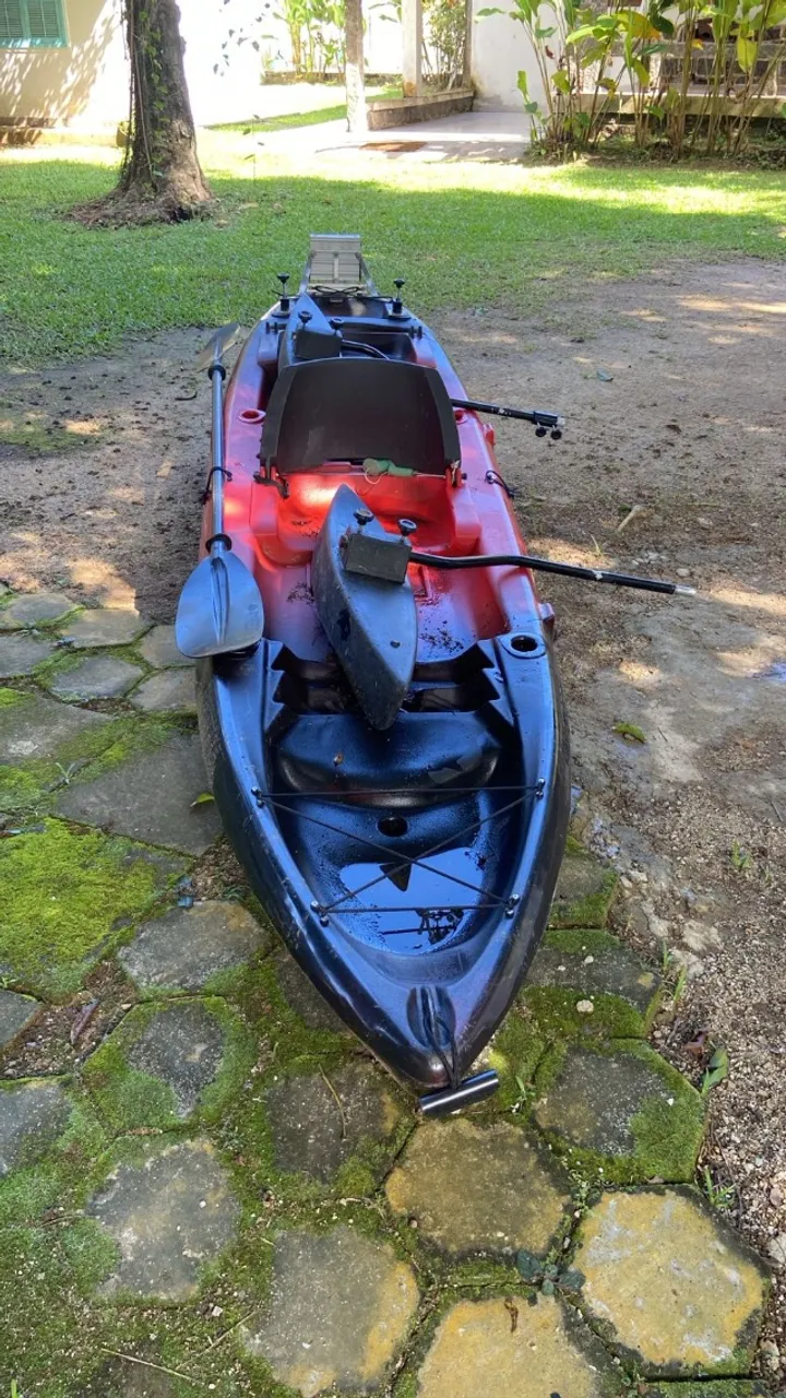 Caiaque Duplo de Pesca Com Remo - Explorer Fishing