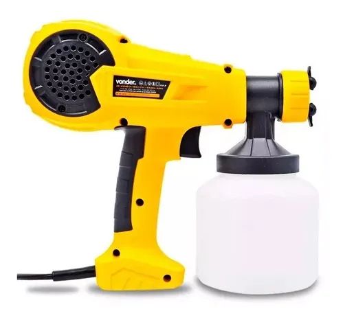 Pistola Elétrica Para Pintura Pev400 Hvlp 800ml Vonder - Foto 4