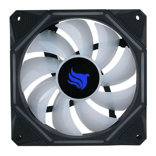 2 Ventoinhas Pichau Gaming Wave 120B Led Azul, PGW120-BLUE - Foto 3