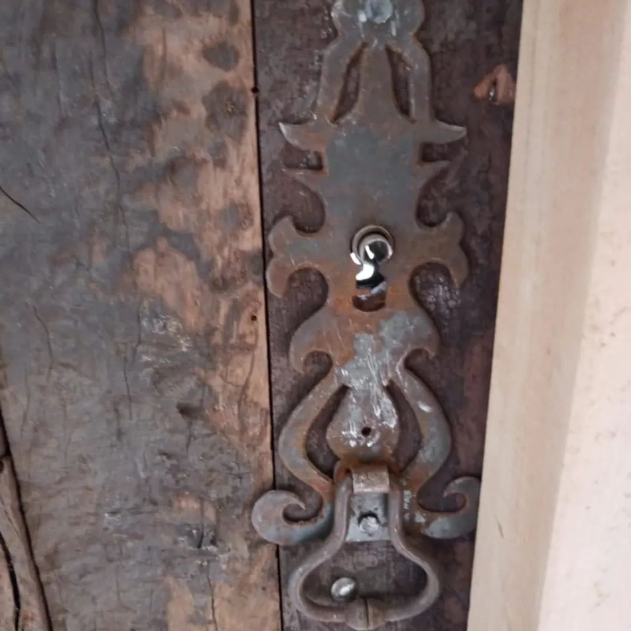 Porta de madeira maciça rústica - Foto 4