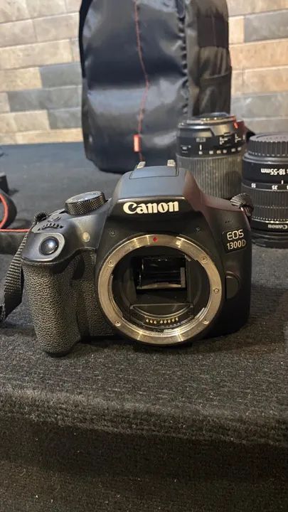 Kit Máquina + Lentes + Bag + Gravador + Acessórios  - Foto 5