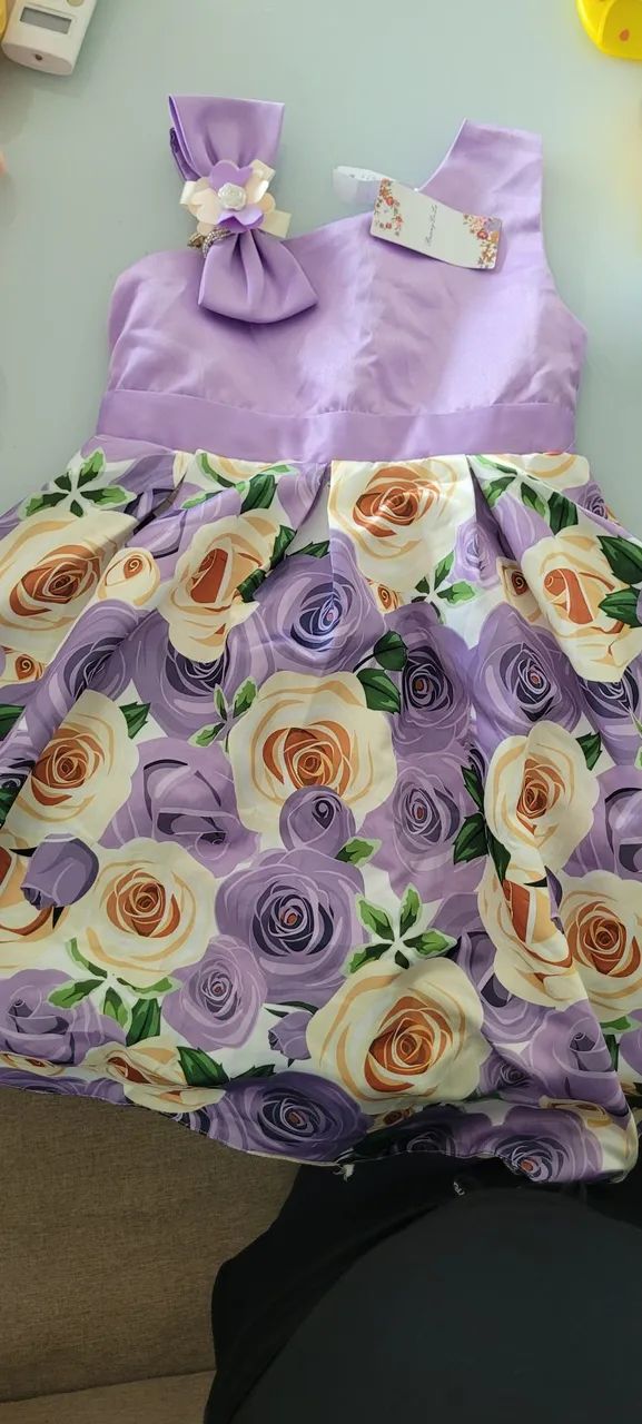 Vestido Infantil Floral - Bunny Lu Lu