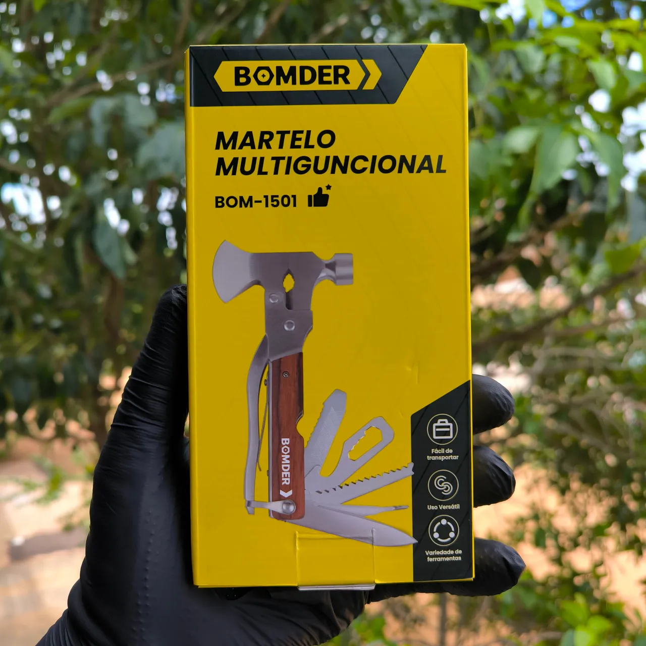 Martelo Multifuncional BOMDER - 15 em 1