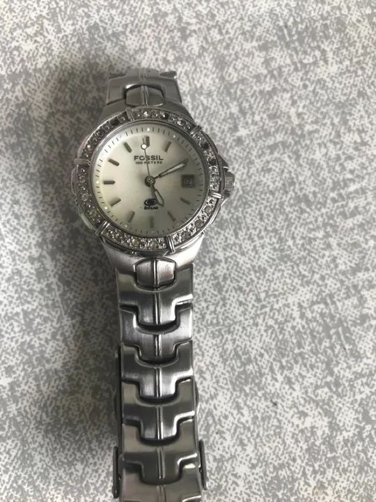 Relógio Fossil Feminino com Cristais