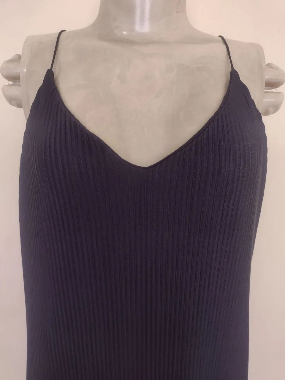 Vestido preto de alça Midi PP 