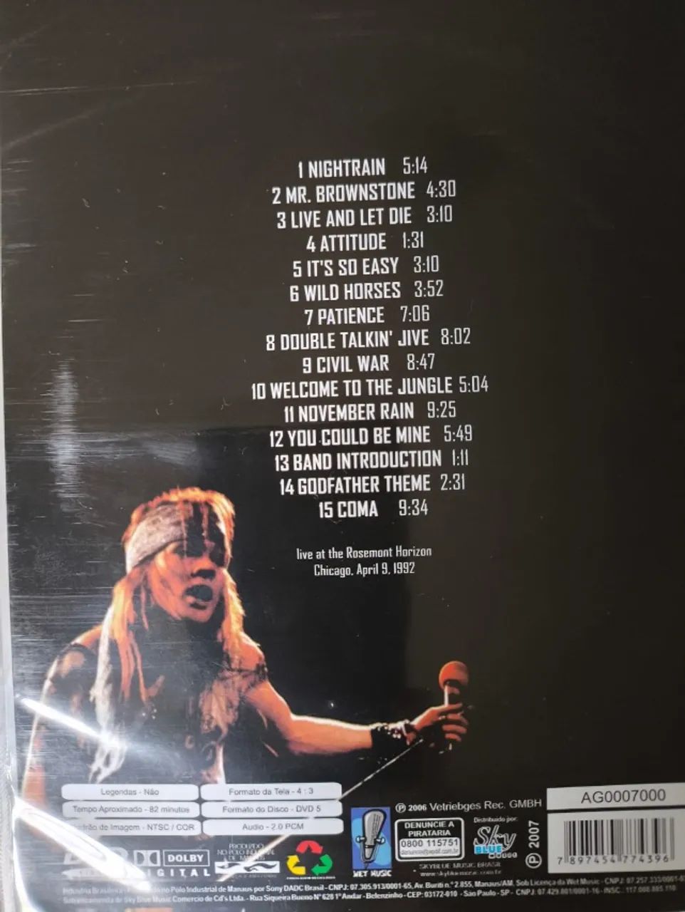 2 DVDS da Banda Guns N' Roses - Foto 5