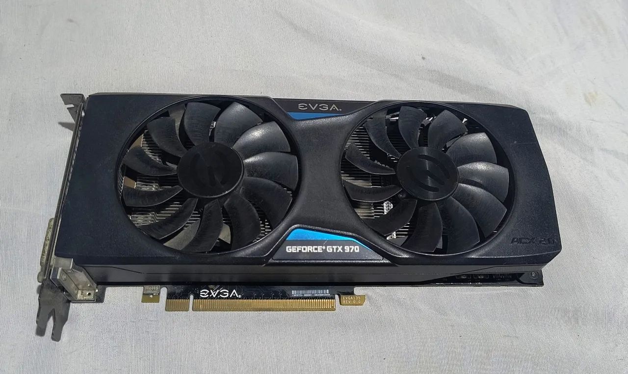 Placa de vídeo NVidia Geforce evga GTX 970 4GB