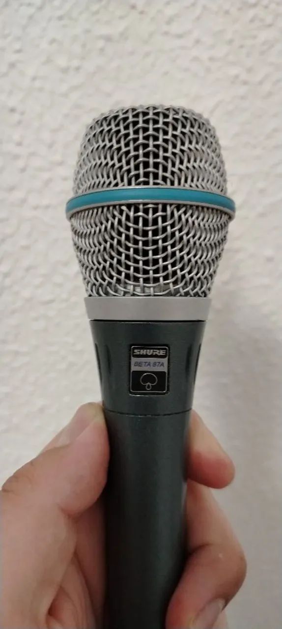 Microfone Shure Beta 87a 64520764288642120
