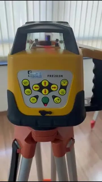 Nível laser giratório tripé e mira  - Foto 2