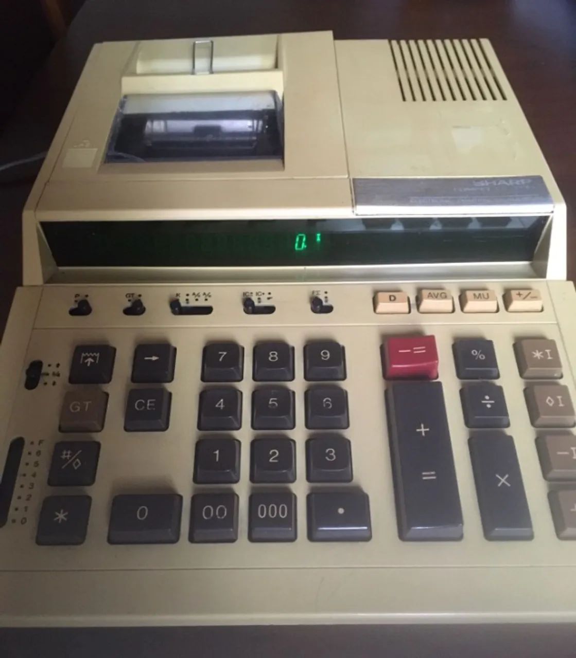 Calculadora de Mesa com Impressão