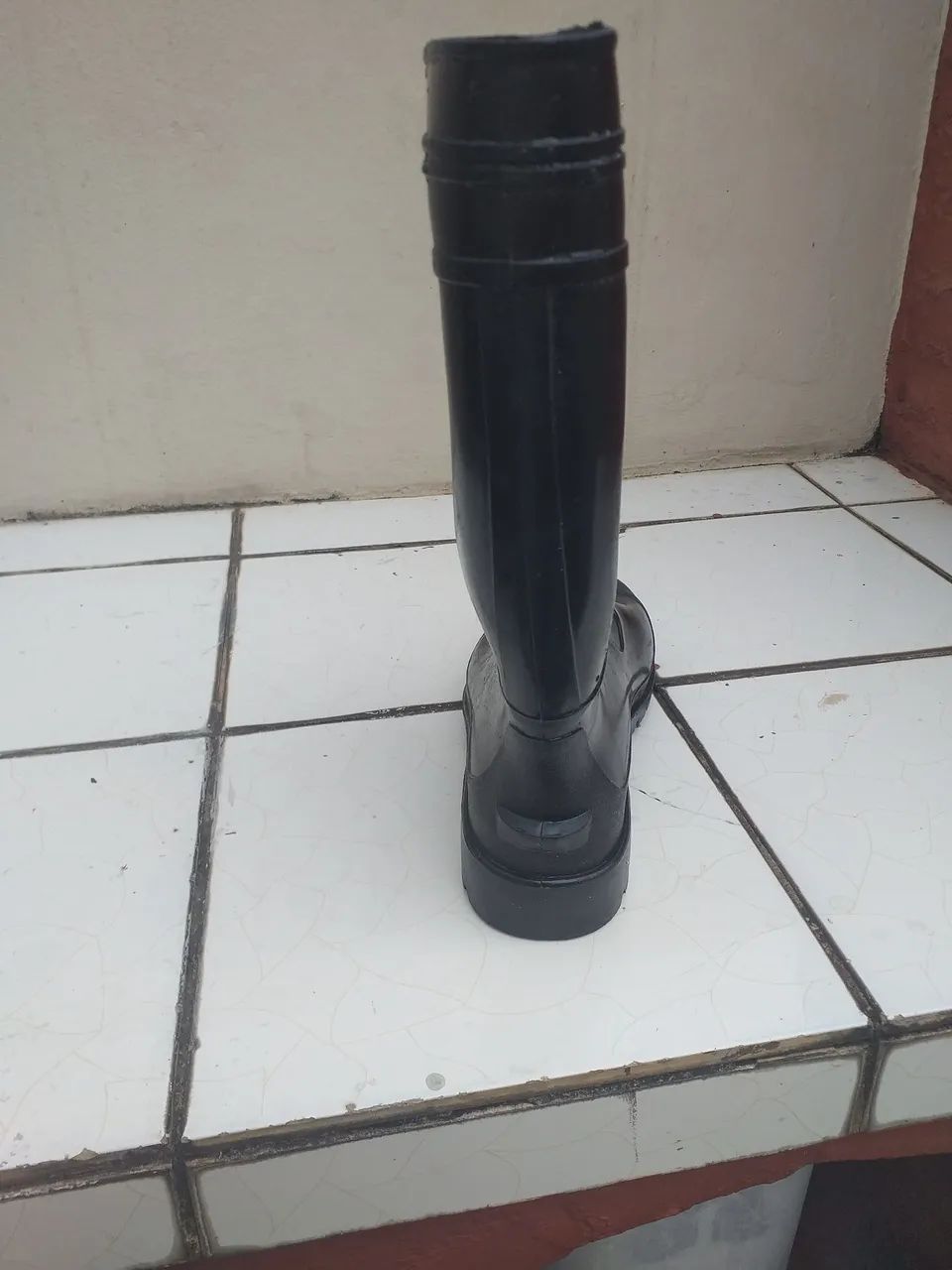 Bota de segurança preta - Foto 2