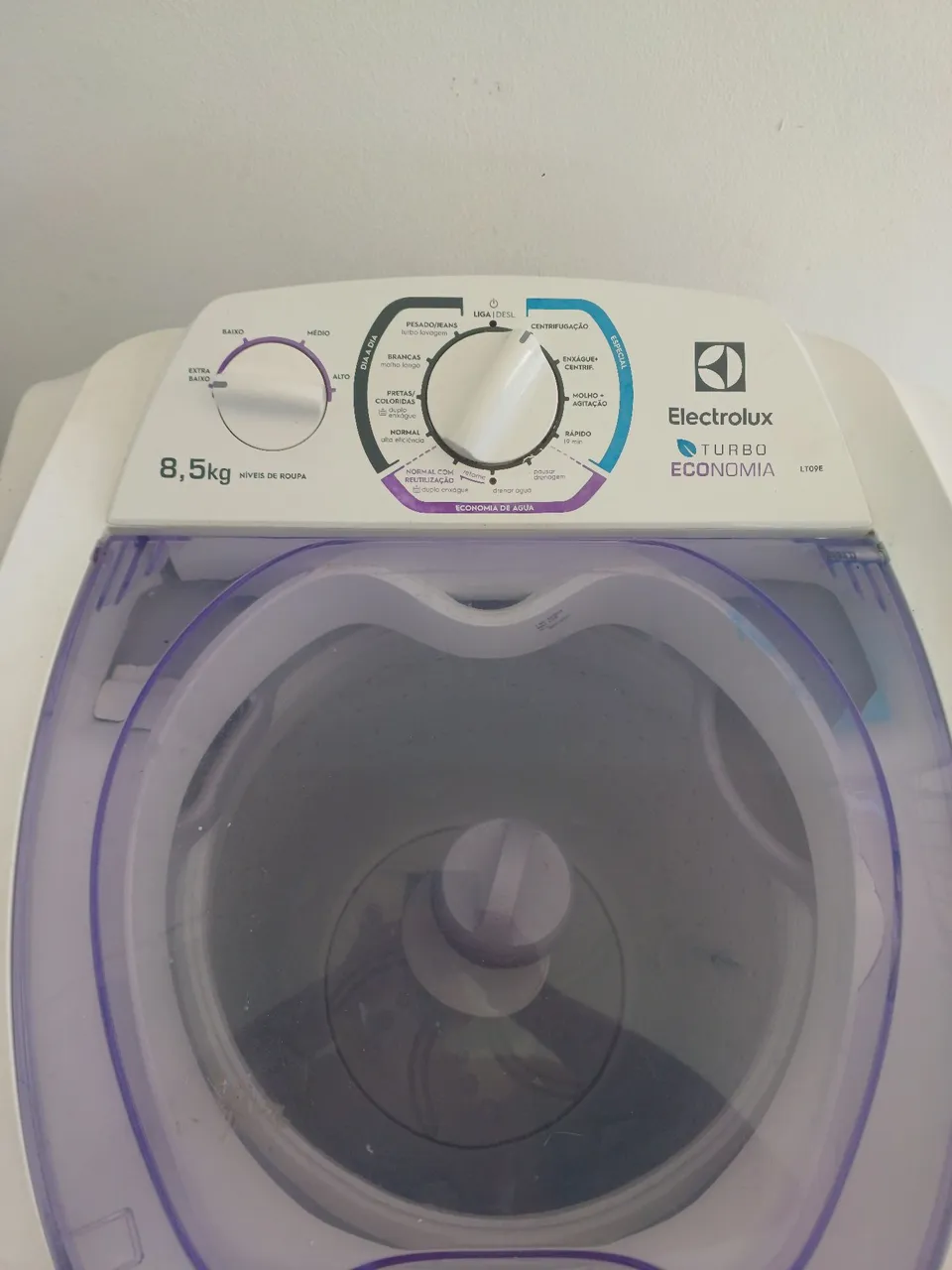 Máquina de Lavar Electrolux Turbo Economia 8,5kg