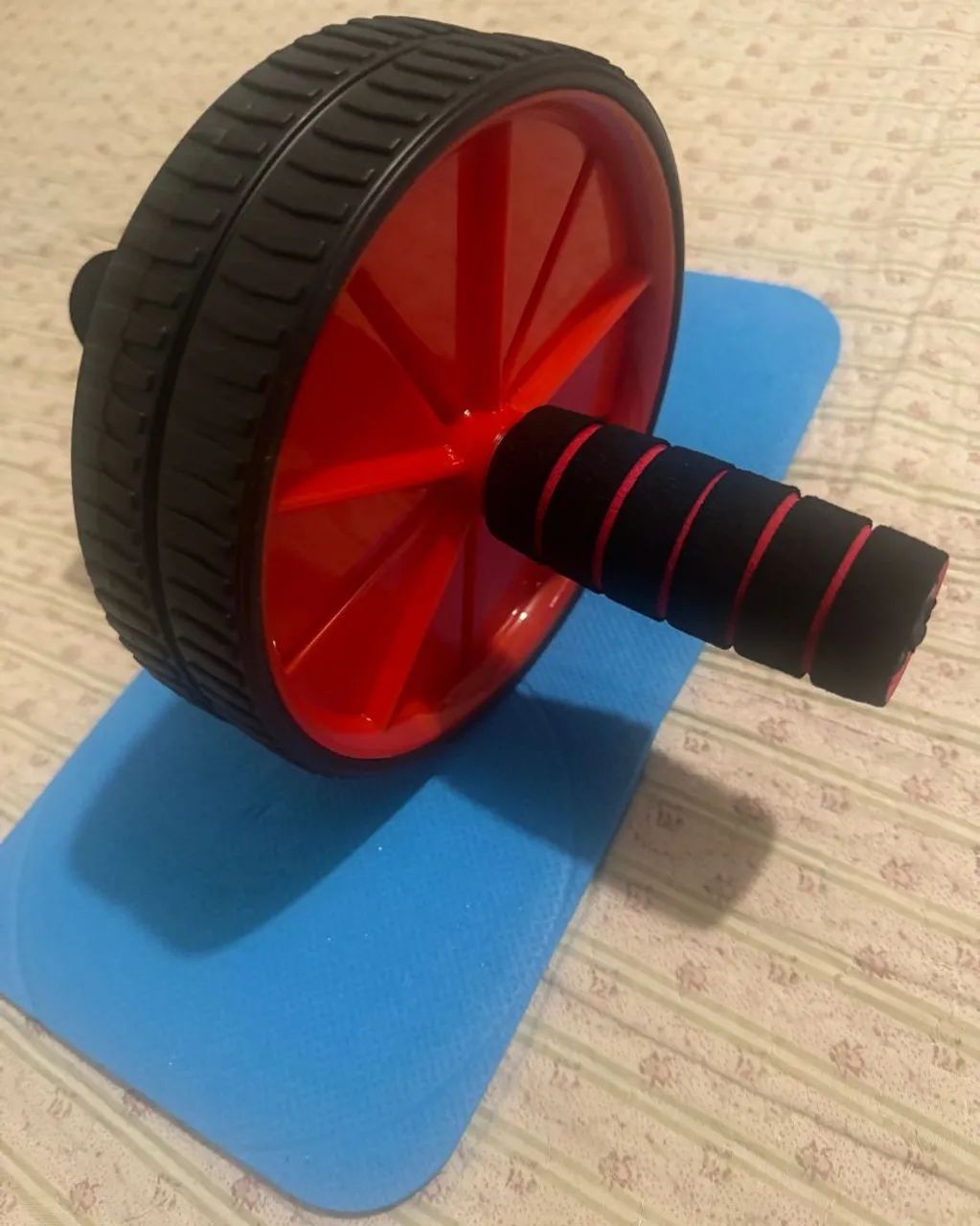 Roda abdominal abs Treino em casa cor Cinza