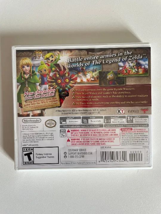 Hyrule Warriors Legends - Zelda - Nintendo 3ds - Lacrado - Foto 2