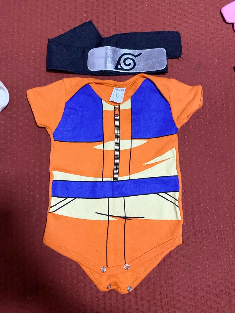 Body Temático Naruto - R$ 18