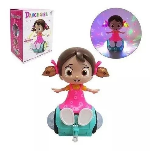 Boneca Divertida com Carrinho de Luz e Som - Foto 2