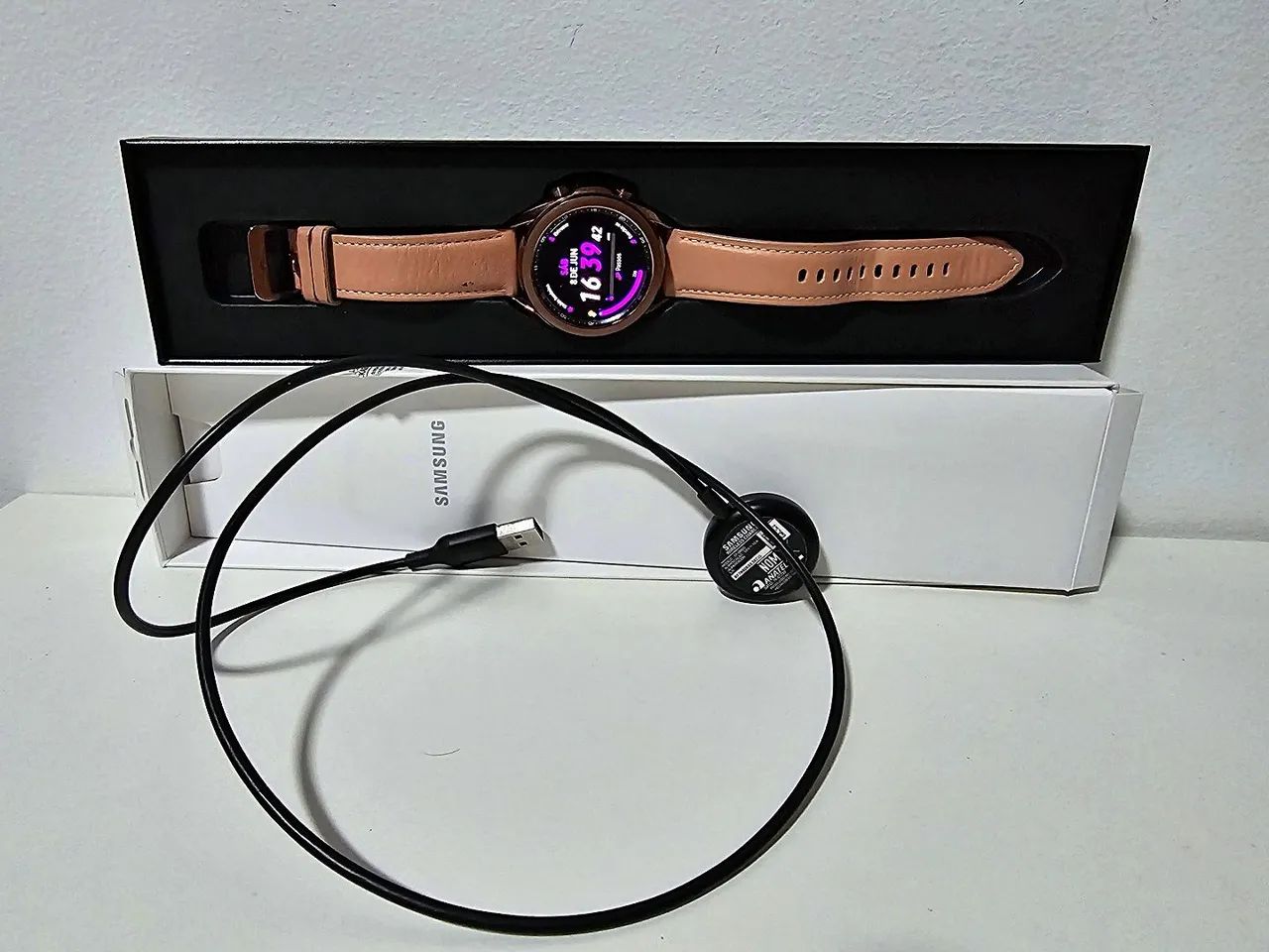 Smartwatch Samsung Galaxy Watch3 Rose Gold - Foto 4