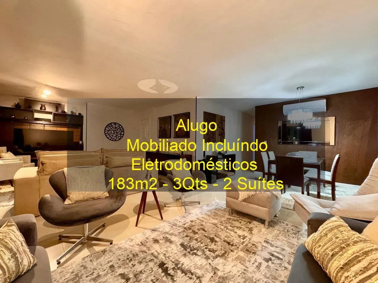 Imóvel para aluguel com 183 metros quadrados com 3 quartos