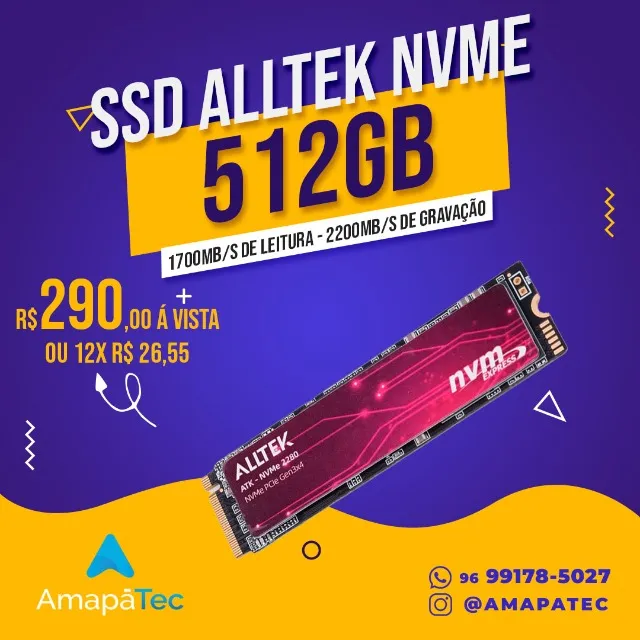 SSD Alltek NVME 512