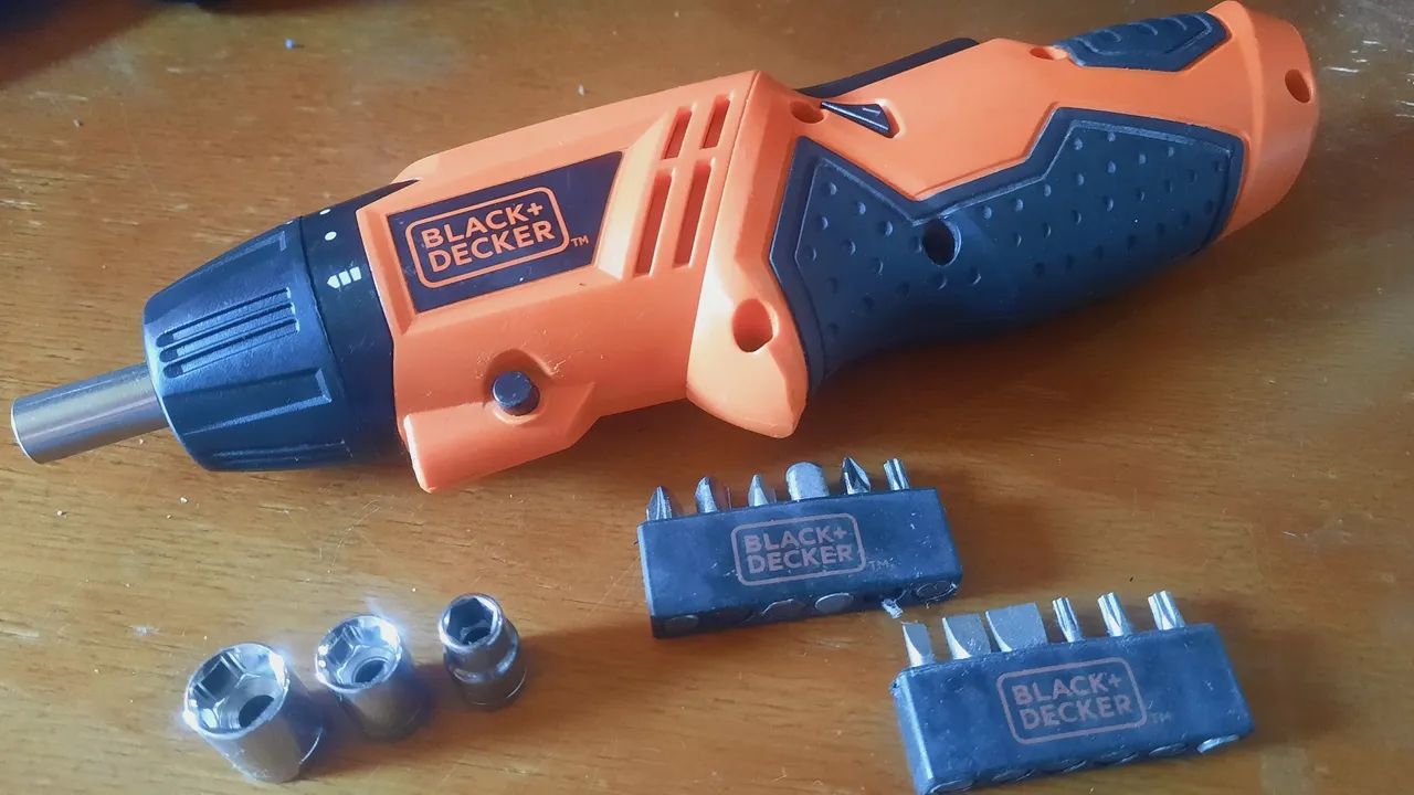 Parafusadeira BLACK+DECKER  KC4815K 4.8V - Foto 3