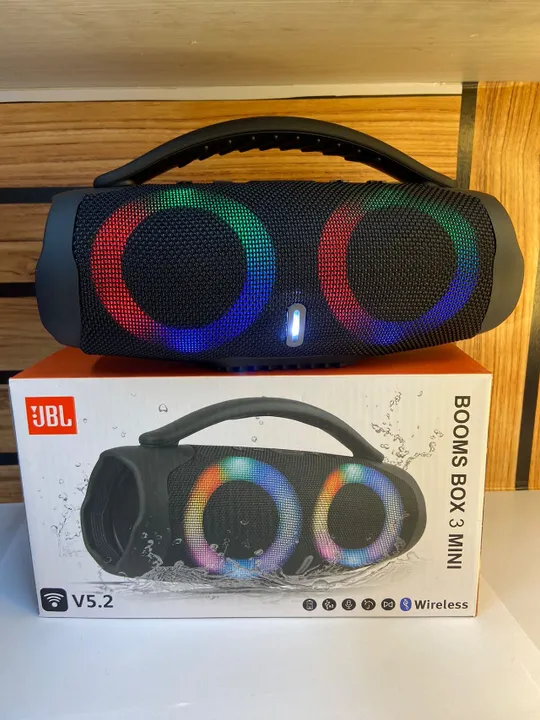 CAIXA DE SOM BOOMS BOX 3 MINI JBL