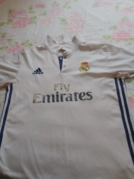Camisa Real Madrid Adidas - Fly Emirates