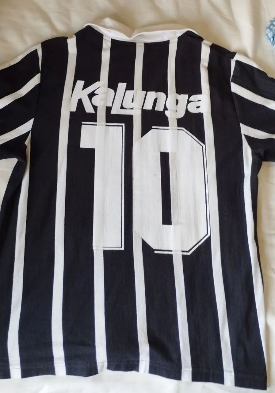Camisa Corinthians Preta 1990 - Neto - Foto 5