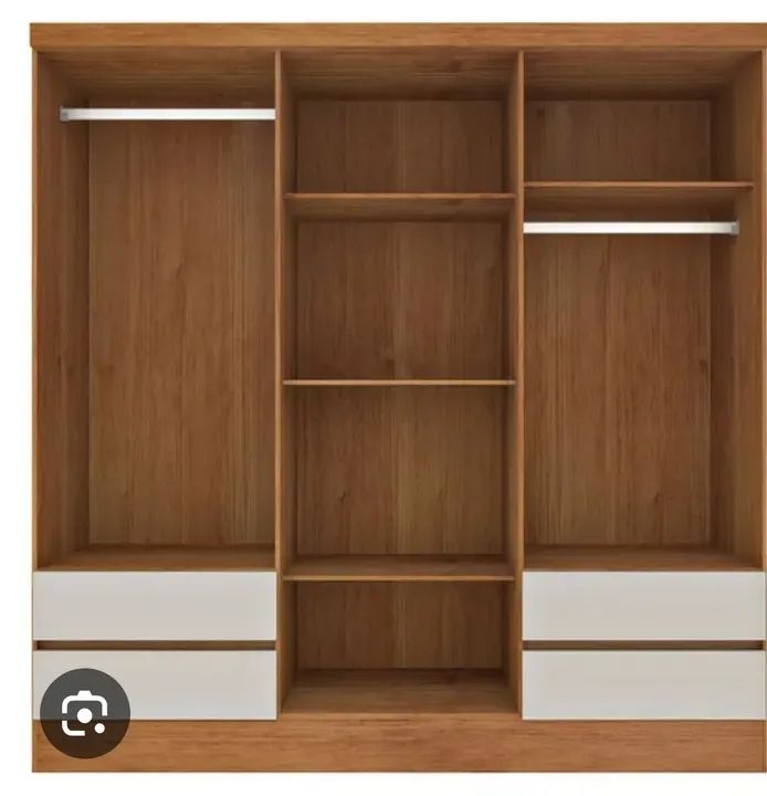 Guarda-Roupa 6 Portas com 2 Gavetas tcil - Foto 3