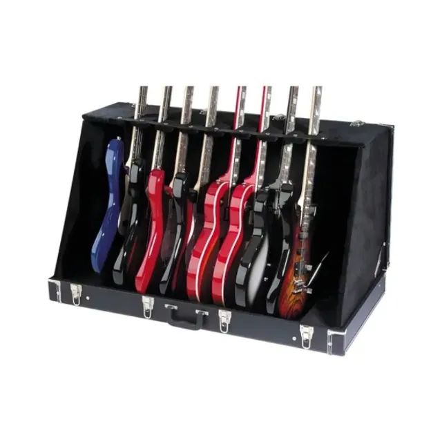 Case Suporte Rack para 8 Instrumentos | Máxima Capacidade Palco