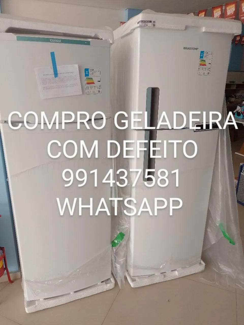 GELADEIRAS e freezer ligação ou whatsapp *