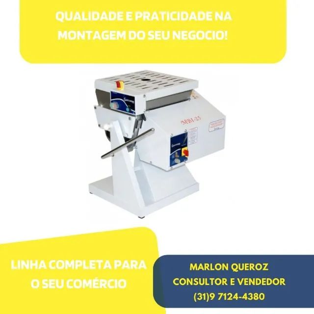 Amassadeira 25KG Basculante Bivolt Gastromaq Nova