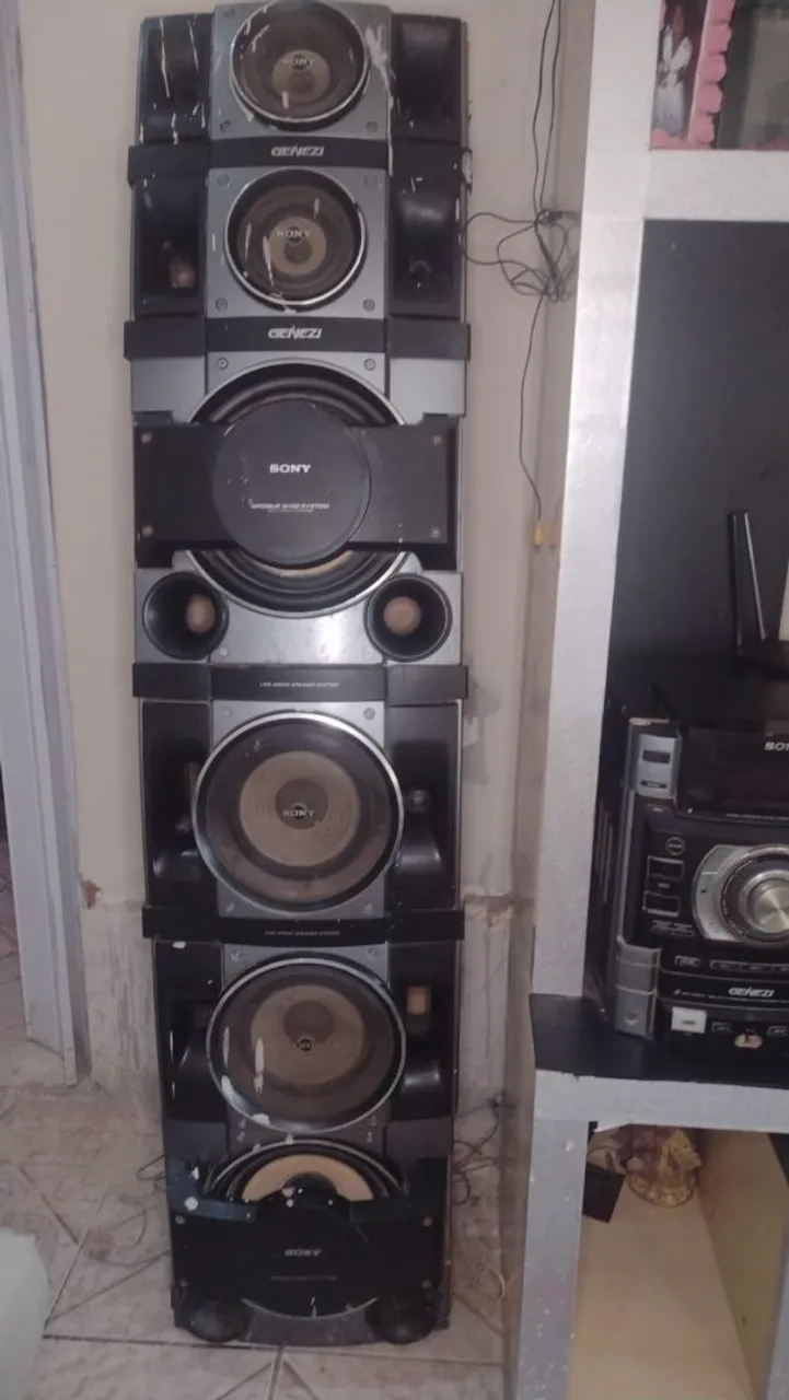 Aparelho de som Sony Genezi