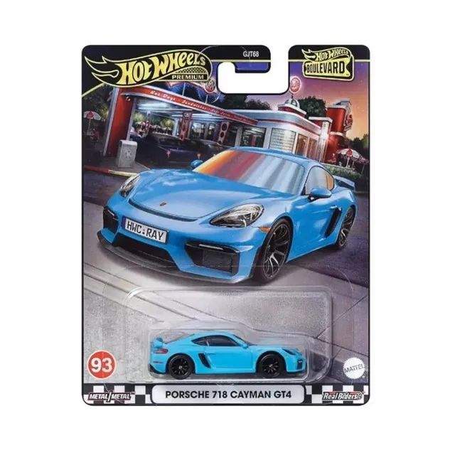 Hot Wheels Premium - Boulevard: Porsche 718 Cayman GT4 