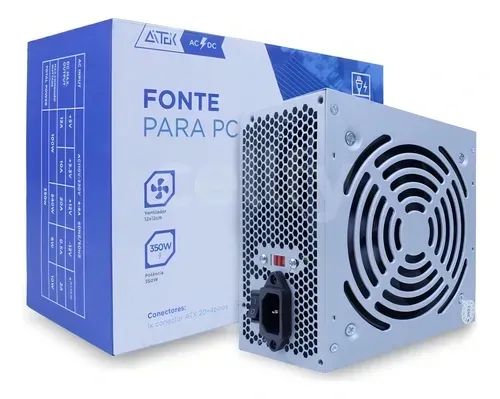 Fonte De Alimentação Computador Atx 350w Bivolt