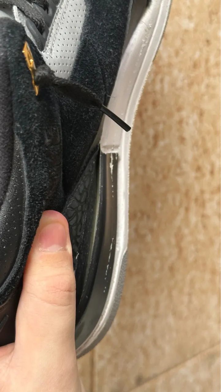 Air Jordan 3 Tinker Hatfield Black Cement Gold - Foto 6