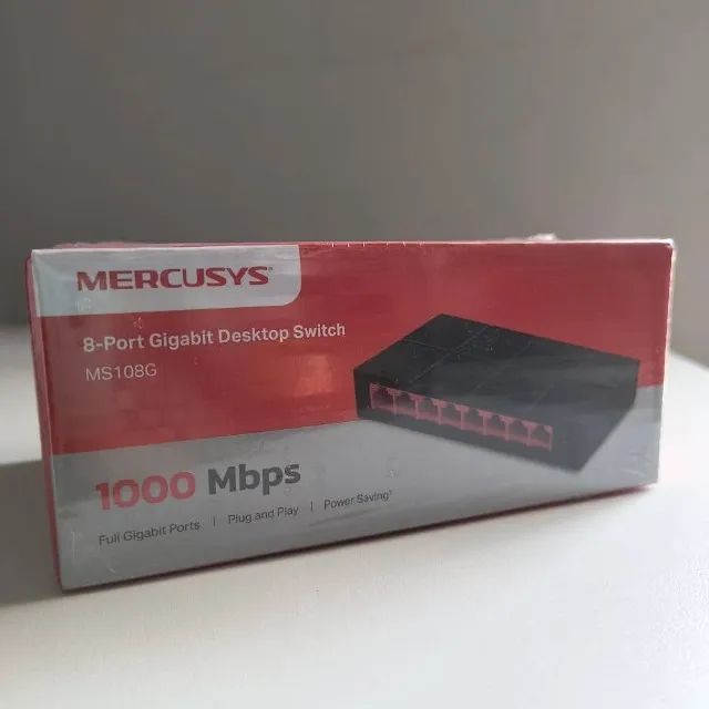 Switch 8 Portas de Internet Gigabit /1000 Mercusys *ENTREGA GRÁTIS* - Foto 2