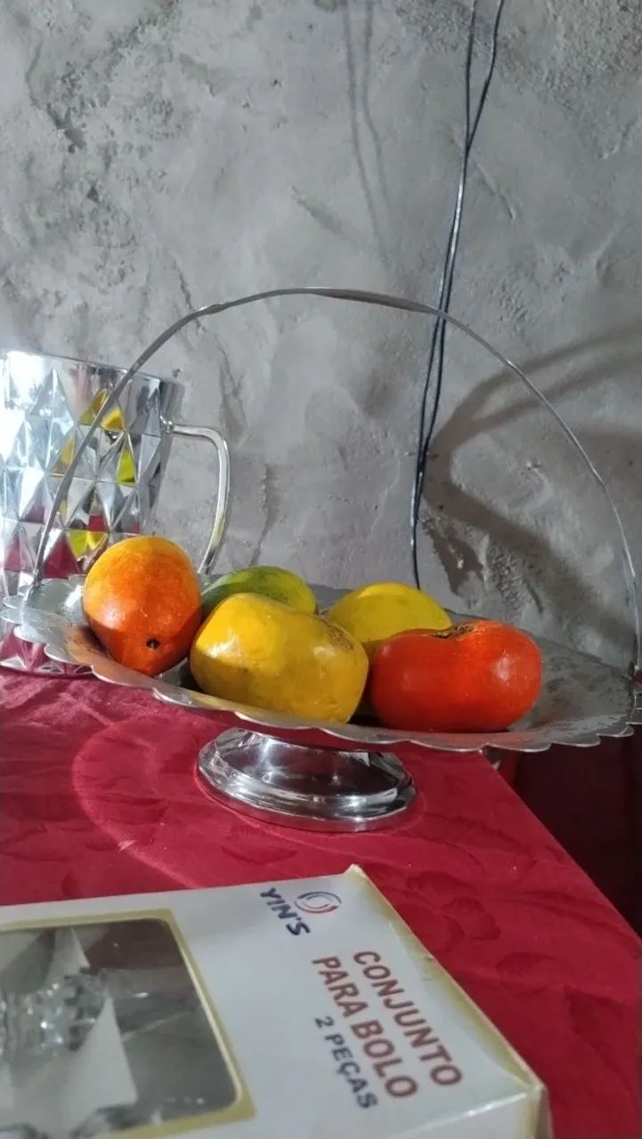 Kit em inox VARIADOS BRINDE FRUTAS EM CERA (JARRA D VIDRO) - Foto 2