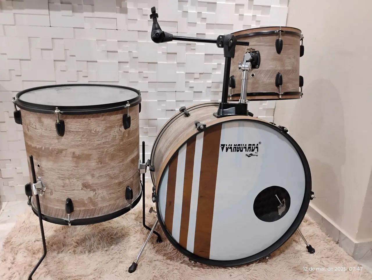 Bateria musical acustica - Foto 3