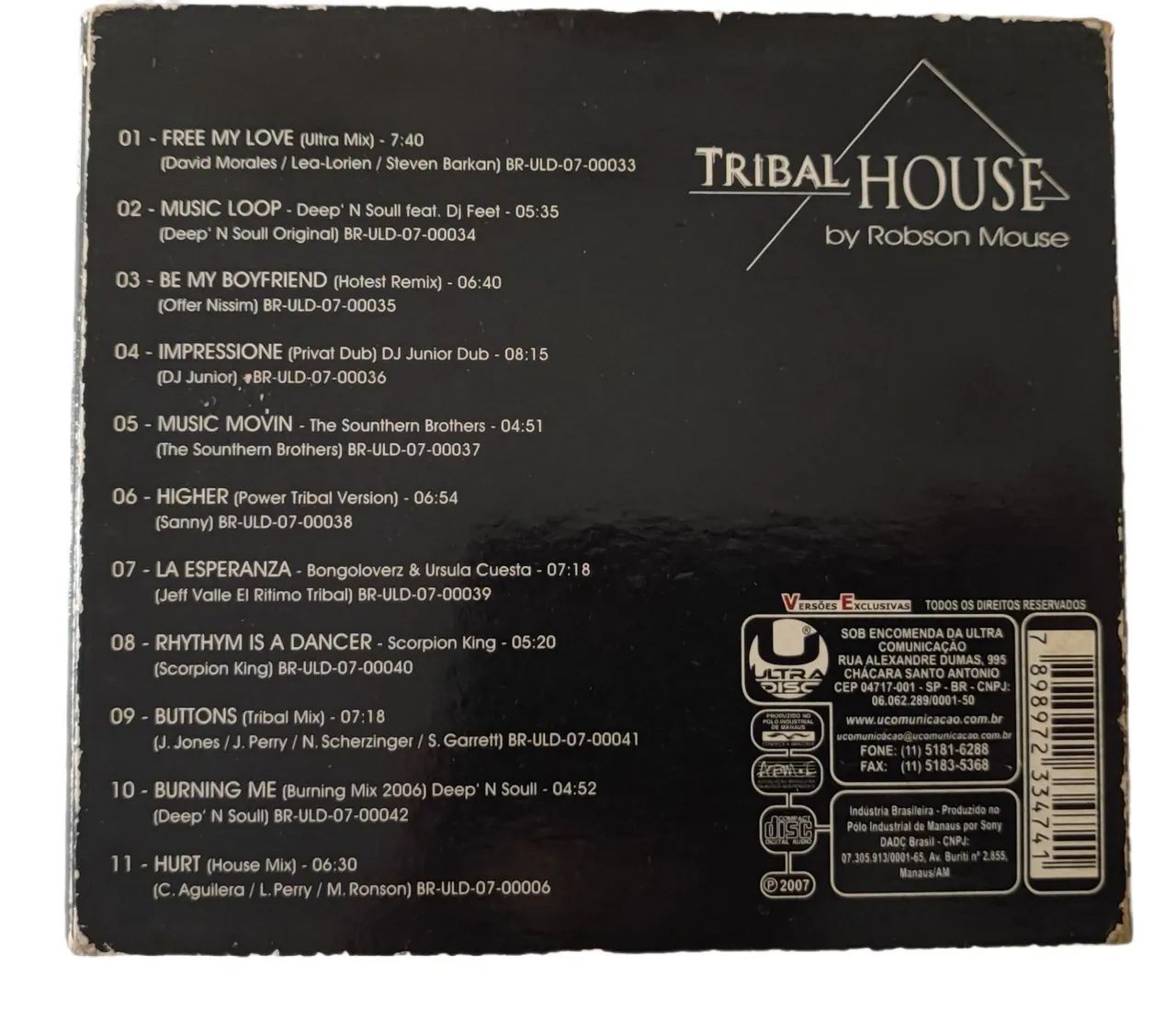 CD - Tribal House - by Robson Mouse  - Foto 4