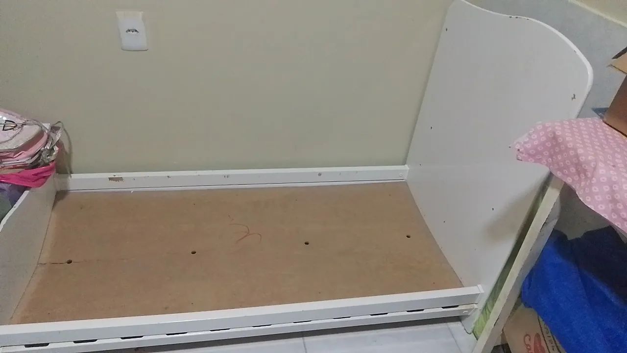 Cama Infantil Branca - Conforto e Segurança - Foto 2